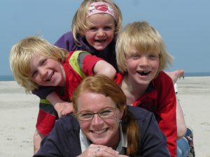 Jolanda en haar kinderen