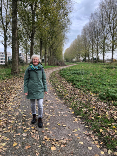 Gea van der Veen Wandelcoach in het ziekenhuis