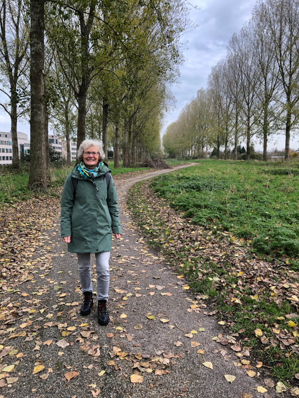 Gea van der Veen Wandelcoach in het ziekenhuis