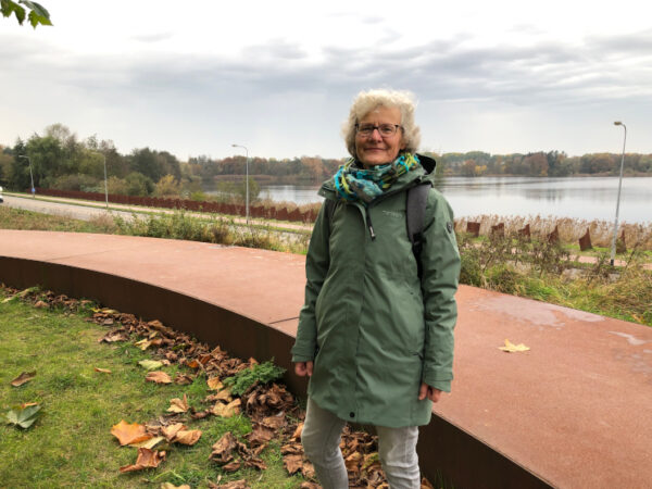 Wandelcoach in het ziekenhuis Gea van der Veen