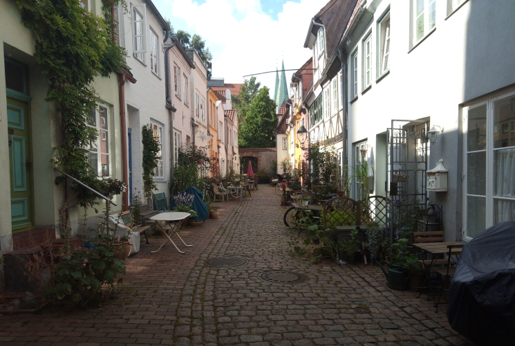 Wandelinspiratie hanzestad Lubeck hofje Aat van der Harst