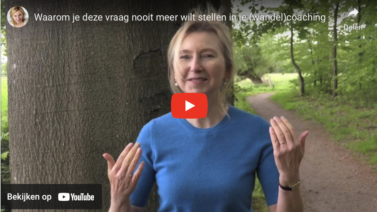Hilde Backus - Waarom je deze vraag nooit meer wilt stellen in je (wandel)coaching