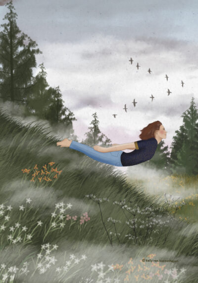 Illustratie wandelcoach Kelly van Koppenhagen