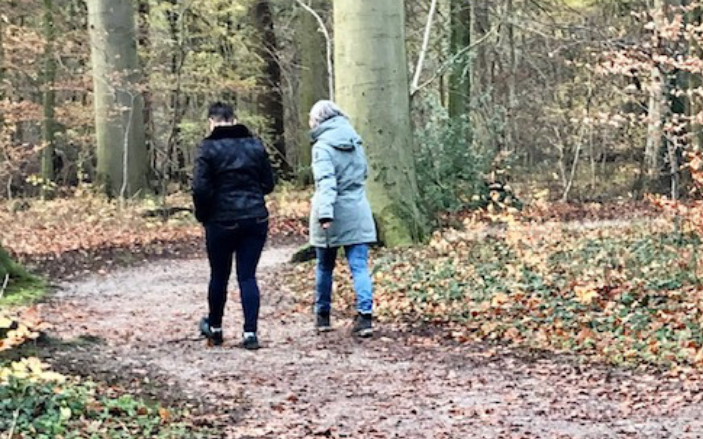 Psychologie van samen wandelen