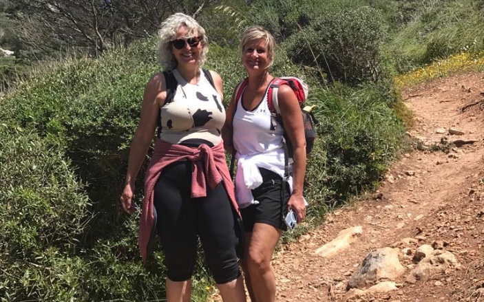 Wandelcoachen Milan en Marjan Wandelcoachen Milan en Marjan