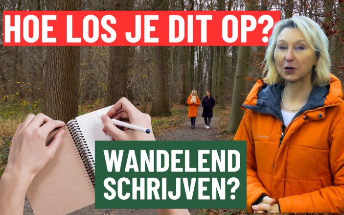 Wandelend schrijven