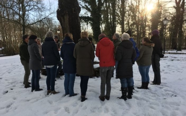 Wandelcoach oefening natuur